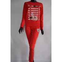 Турецкий брендовый яркий красный костюм Сalvin Klein