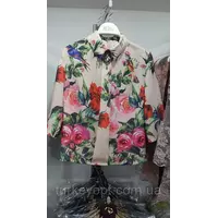 Классическая турецкая блузка Kedma копия D&G